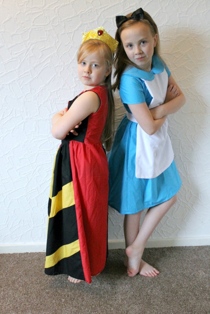 The Queen of Hearts and Alice